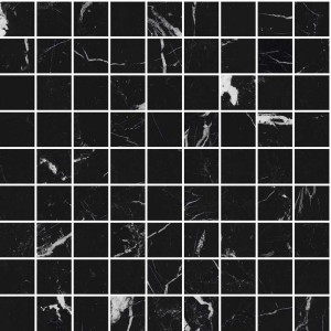 Marazzi Allmarble Elegant Black Mosaik 30x30, Wandfliese, Marmoroptik, Modell M45Y