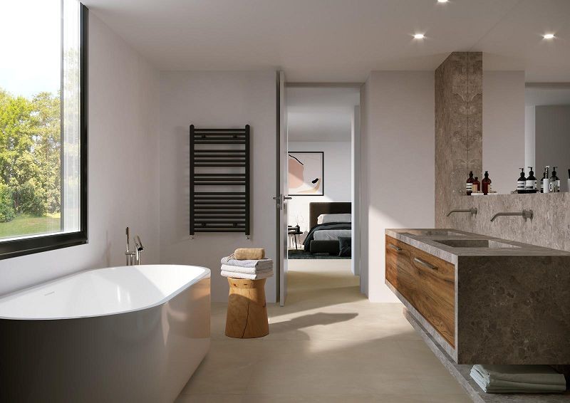 Marazzi Grande Resin Look Beige Satin 120x120 M90K płytki betonowe gresowe 138932