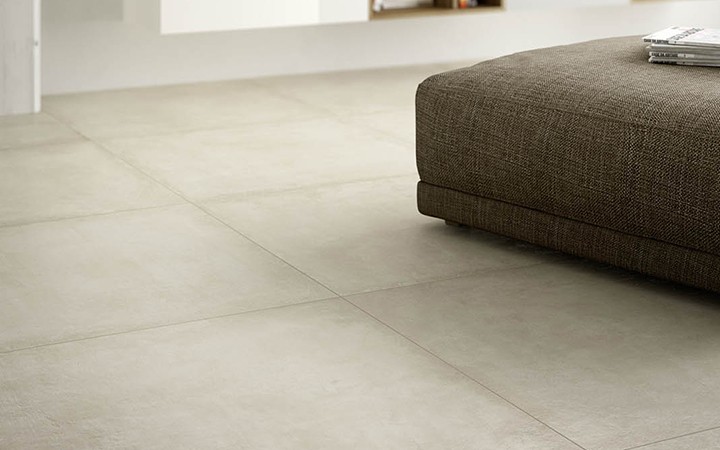 Gresy jak konkretny beton Marazzi Clays Cotton MLUK 60X120 11085