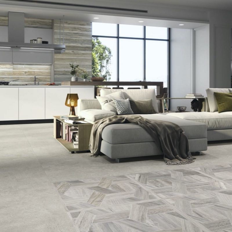 APE Wabi Sabi Bianco Rect 75x75 płytki drewnopodobne gresowe 112705
