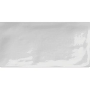 Cifre Monochrome Weiß 7,5x15 Ziegeloptik Fliese