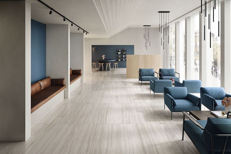 Coem Flow White Lappato Rettificato 45x90 SK491LR płytki gresowe imitujące marmur 163118
