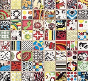 Dune Andy 28,1x28,1 Fliesen Mosaik Patchwork 186743