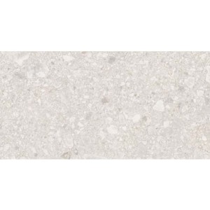 Ergon Lombarda Bianco 60x120: Feinsteinzeug Fliesen im Terrazzo-Look