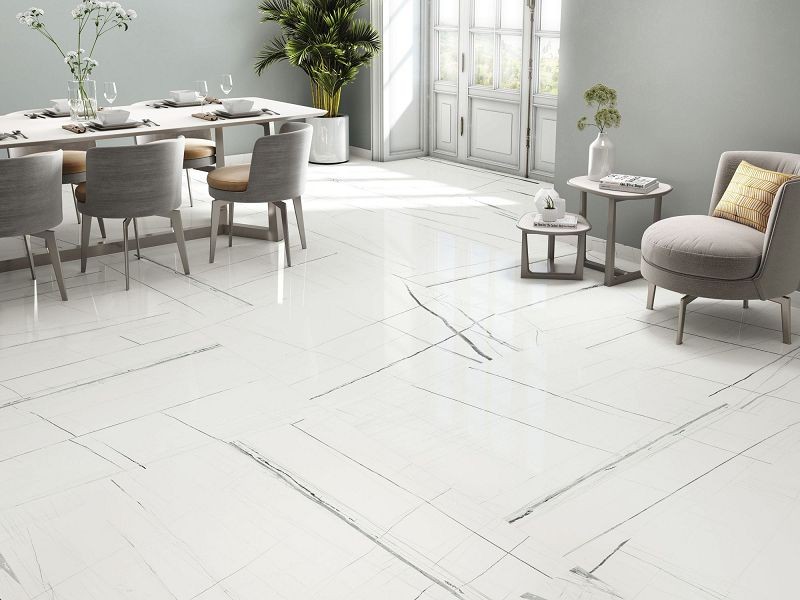Baldocer Titanium White Pulido 80x80 płytki marmurowe gresowe 114996