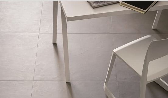 Płytki podłogowe imitujące beton Marazzi Block Mocha 90x90 48487