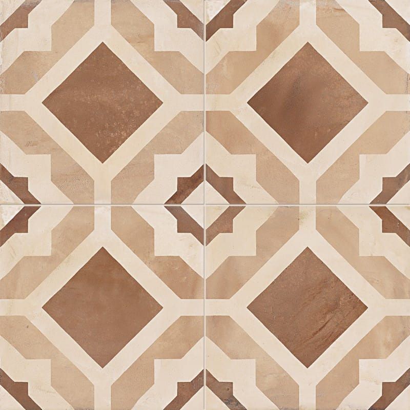 Marca Corona Terra Geometria Versione C 20x20 0383 płytki gresowe patchworkowe 144488