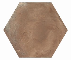 Marca Corona Terra Rosso Esagona 25x21,6 0091 hexagonale Fliesen