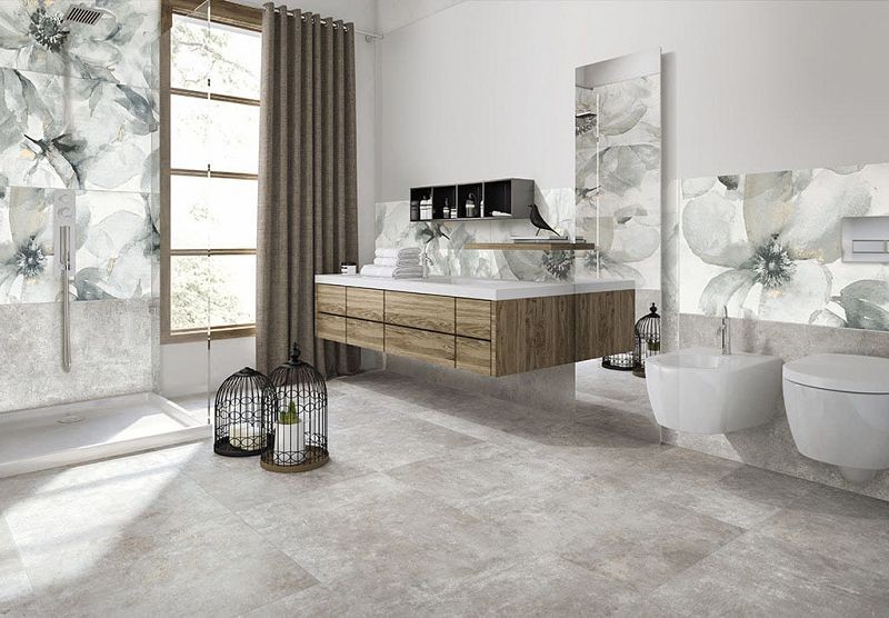 Tuscania Universal Bloom Rettificato 61x122,2 płytki gresowe dekoracyjne 152175
