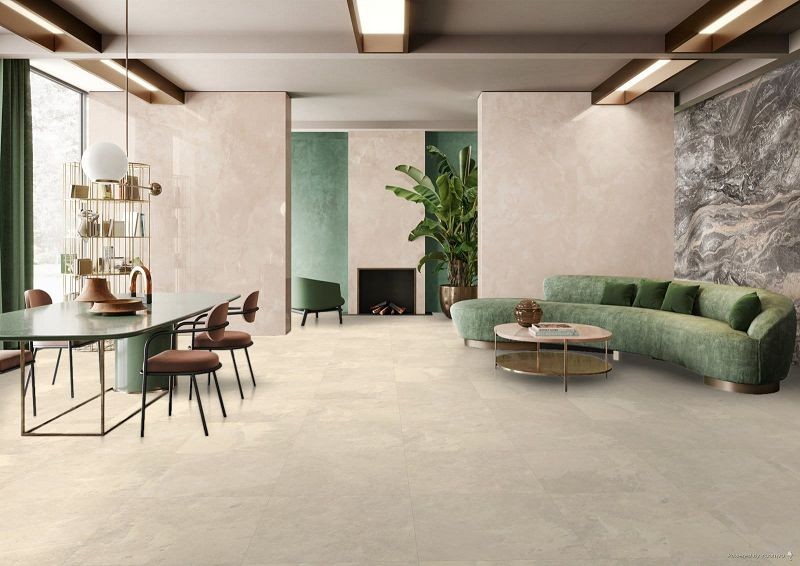 Caesar Slab Khaki 60x60 płytki gresowe imitujące kamień 118152
