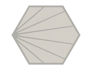 Marca Corona Paprica P3 Esagona 25x21,6 F917 hexagonale Fliesen