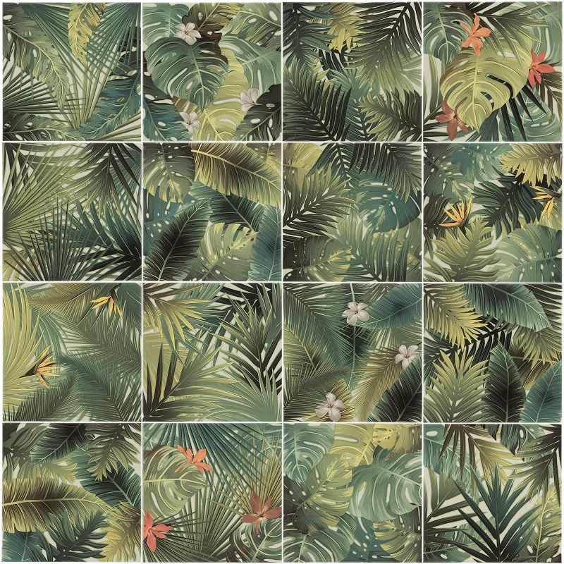 Barwolf Jungle Green 18,5x18,5 płytki patchwork 117897
