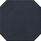 Płytki oktagonalne grafitowe matowe Equipe Octagon Negro Mate 20x20 38510
