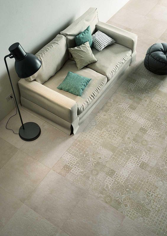 Marazzi Plaster Dec Grigio 60x60 MMG6 płytki gresowe dekoracyjne 136692