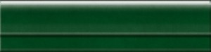 Mainzu Córdoba Cobalto Wandsockel Grün 7x28