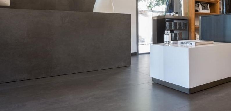 Płytki wielkoformatowe betonopodobne Laminam Fokos Roccia 3+ 100x300 49080