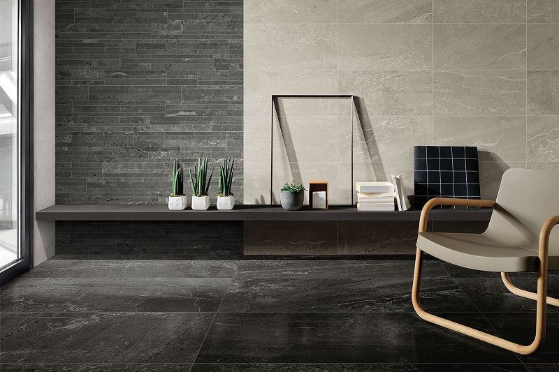 Coem Blendstone Graphite Naturale Rettificato 20x120 BL217R płytki gresowe kamienne 123716