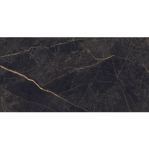 Ariana Epoque Black Lappato 60x120: Marmoroptik Fliesen, Feinsteinzeug