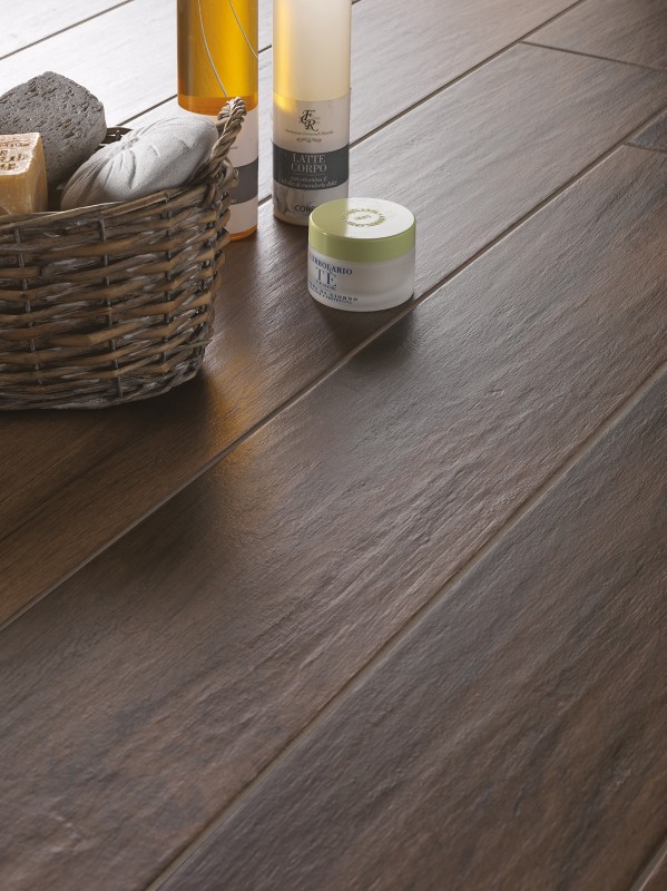 Wyprzedaż! Włoski gres drewno mahon Marazzi Treverkmood Mogano MH05 15X90 13945