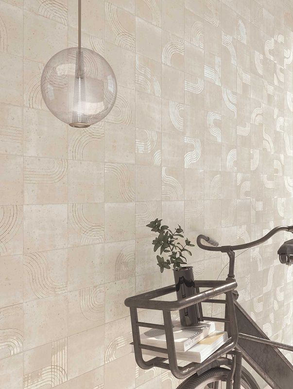 WOW Enso Wabi Ivory 12,5x12,5 płytka ścienna dekor 155805