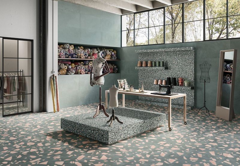 Emil Ceramica Medley Classic Green 60x120 EH7S płytka gresowa lastryko 125790