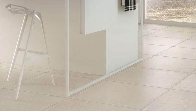 Plytki kamień beż struktura satyn Casalgrande Padana Architecture White Gloss 45x90 38875