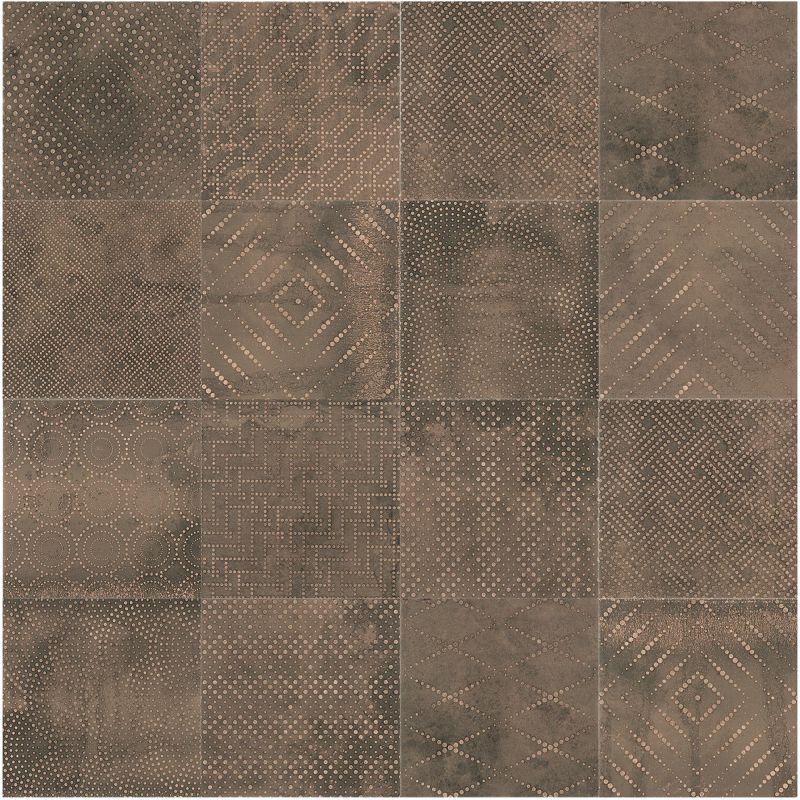 Barwolf Vintage Oxid Corten Akzent 18,5x18,5 płytka podłogowa 118044