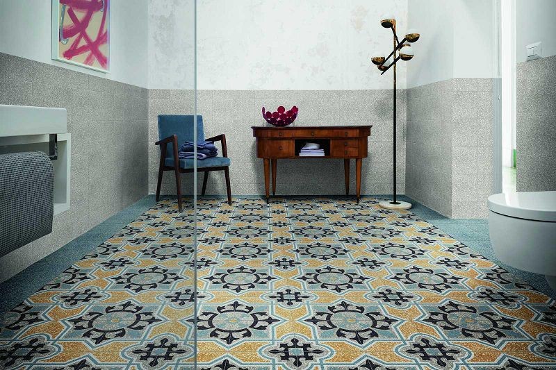 Marazzi D_Segni Scaglie Tappeto 13 20x20 M1LQ płytka gresowa lastryko patchwork 136596
