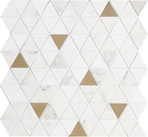 Marazzi Allmarble Statuario Satin Mosaik Wandfliesen 40x43 M8GZ