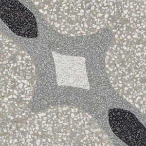 Marazzi D_Segni Scaglie Teppich 9 20x20 M1LL Terrazzo Patchwork Fliese