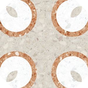 Vives Niza Octógono Tolone Beige 20x20 Patchwork Fliesen aus Feinsteinzeug