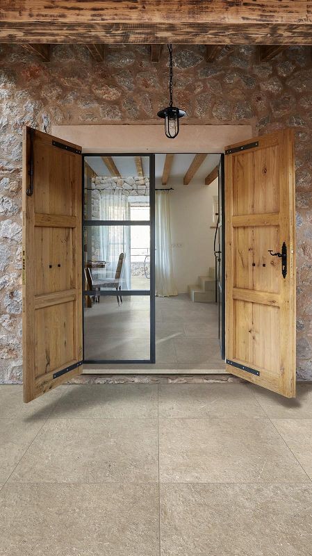 Marazzi Mystone Limestone Taupe Strutturato Rettificato 80x80 - 20 mm M7FH płyta tarasowa 106723