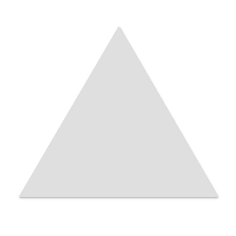 WOW Triangle Floor Ice White Matt 20x23 płytka podłogowa 166029