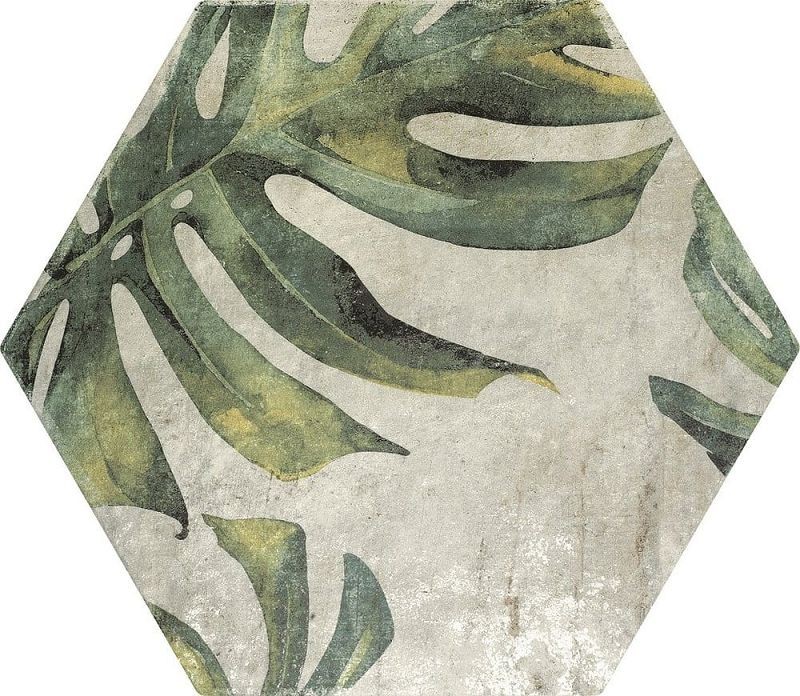 ZYX Amazonia Tropic Emerald 32x36,8 płytki heksagonalne patchwork 156379