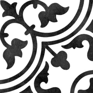 Estudio Frame15 Dekor Klee B&W 15x15 Patchworkfliese