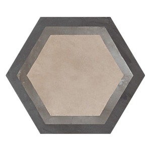 Marca Corona Terra Cornice Esagona Version F 25x21,6 0394 Sechseckfliesen