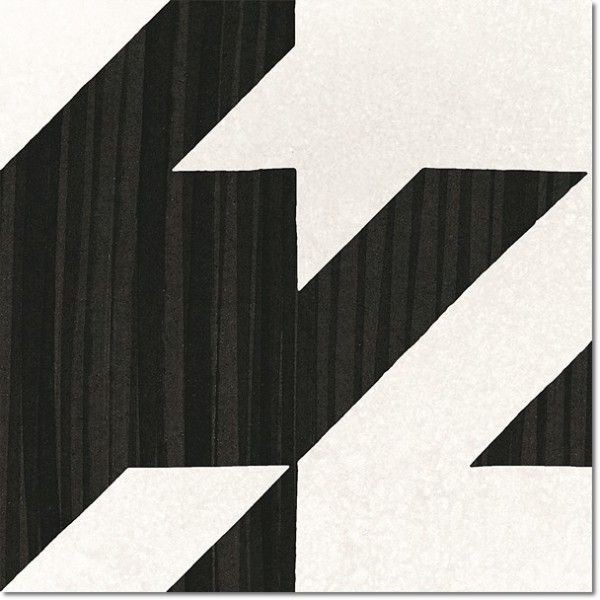 Equipe Caprice Deco Tweed B&W 20x20 płytka gresowa 127031