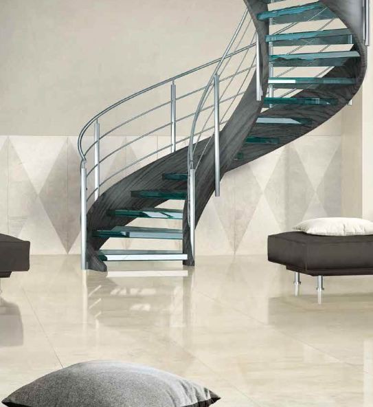 Płytki białe imitująe marmur Casalgrande Padana Marmoker Canova 60x120 38158