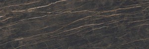 Laminam Naturali Noir Desir 5: Großformatige schwarze Marmoroptik-Platten 100x300