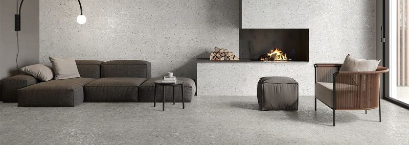 Saime Frammenta Taupe Naturale 60x60 płytka lastryko gresowa 150526