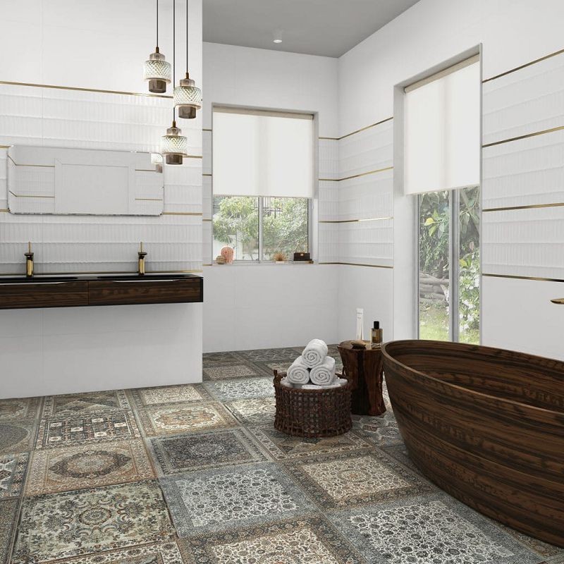 Aparici Markham White 44,63x119,30 płytka ścienna 109587