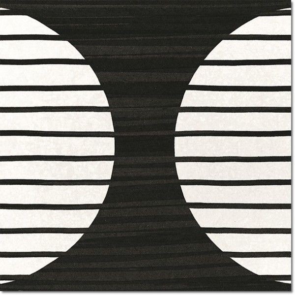 Equipe Caprice Deco Moonline B&W 20x20 płytka gresowa 126990