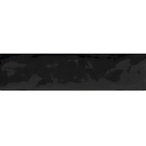 Cifre Monochrome Black Brillo 7,5x30 Wandfliesen