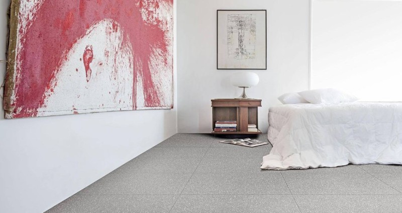 Płytki podłogowe kamień lastryko szary Marazzi Pinch Dark Grey 60X60 41147