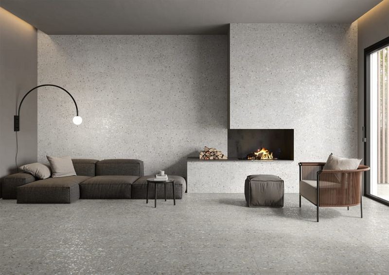 Saime Frammenta Bianco Naturale 60x120 płytka lastryko gresowa 150500