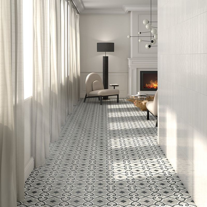 Vives Niza Octógono Garde Gris 20x20 płytki patchworkowe gresowe 154376