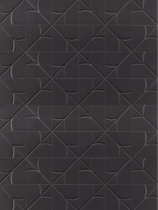 Schwarze Badezimmerfliesen Mainzu Zen Eda Black 15x15