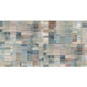 Dado-Wandfliesen Fantasy Rettificato 60x120: Patchwork-Gres-Fliese
