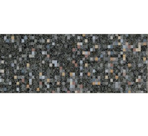 Arcana Zaletti Pixel-R Grafito Wandfliese 32x99