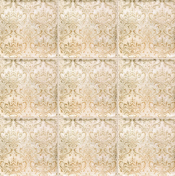 Płytki łazienkowe wrzoryste beżowe Milano Decor Legend 20x20 49646
